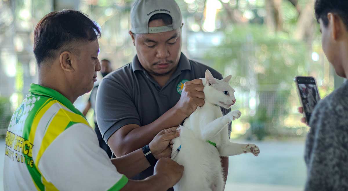 DLSU-D Holds Free Anti-Rabies, Kapon Drive
