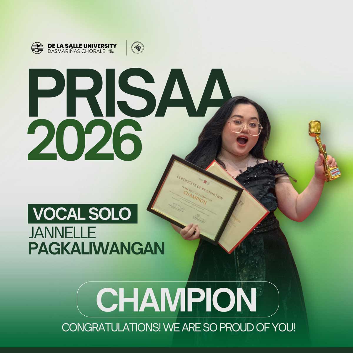 Lasallians Shine at PRISAA 2026 