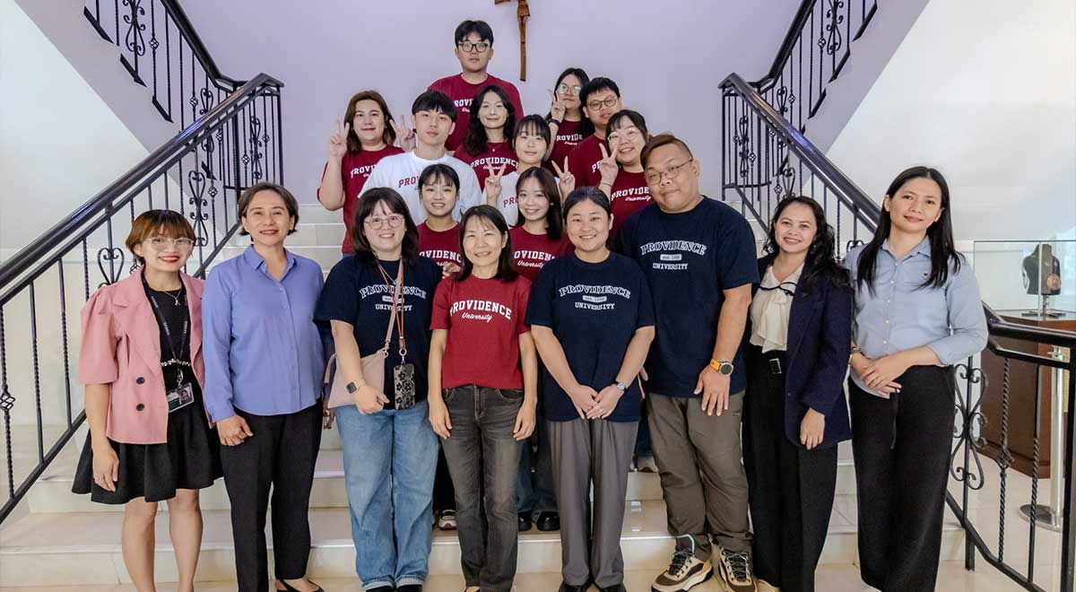 DLSU-D welcomes delegates from Providence University of Taiwan