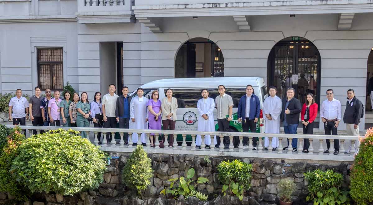 DLSU-D Receives Patient Transportation Vehicle Donation