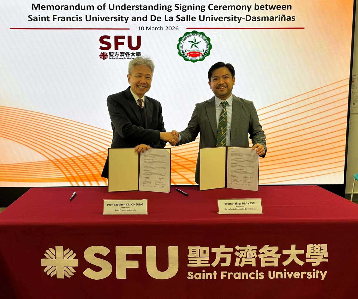 DLSU-D and SFU Hong Kong Sign Global Partnership