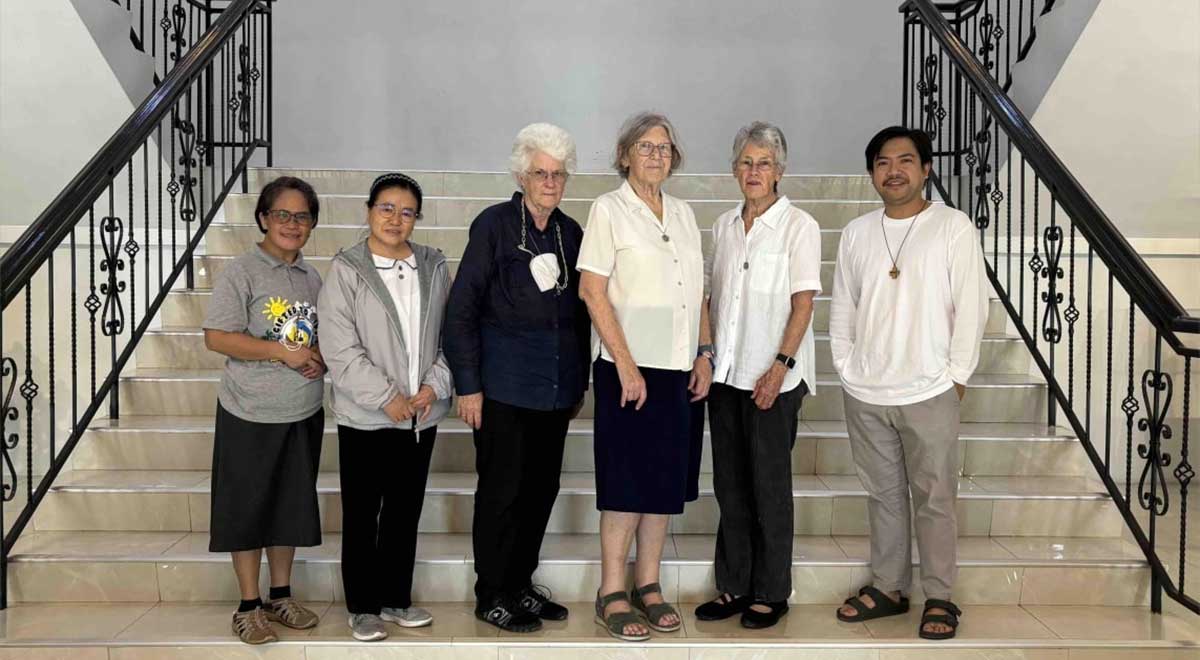 Sisters of Social Service Leadership Visits DLSU-D 