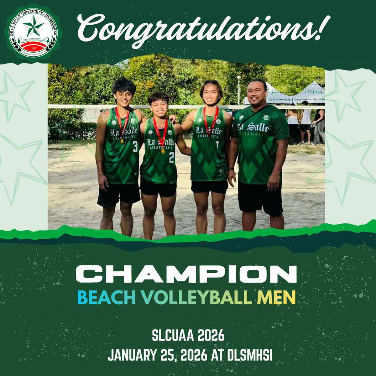 DLSU-D Sweeps SLCUAA 2026 With Triple Championship Victories
