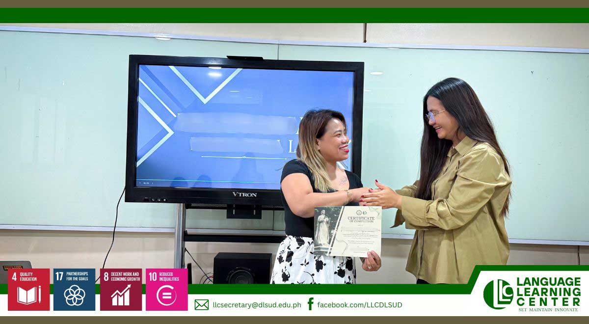 Language Learning Center Concludes TESOL Onsite Course</strong>