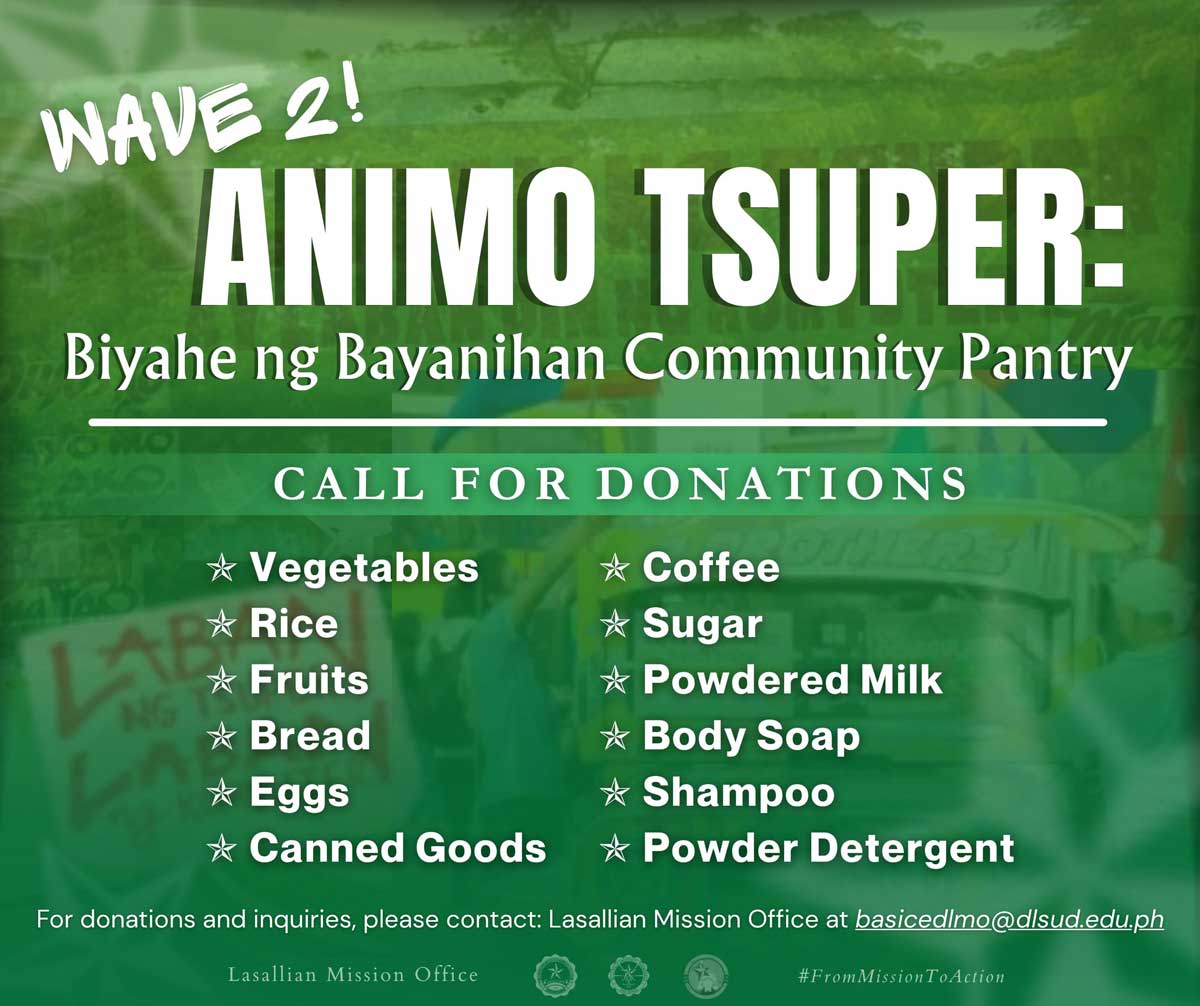DLSU-D Launches Animo Tsuper Wave 2