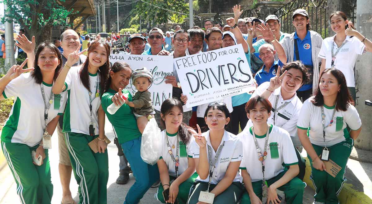 ANIMO TSUPER: DLSU-D Launches Community Pantry for Jeepney Drivers