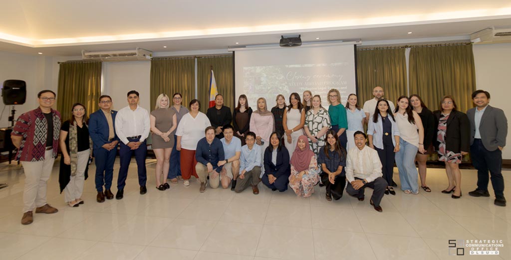 DLSU-D Concludes Immersive Law and ADR Program for Australian Law Students 
