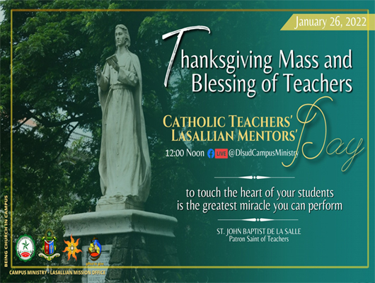 Thanksgiving Mass for Lasallian Mentors' Day