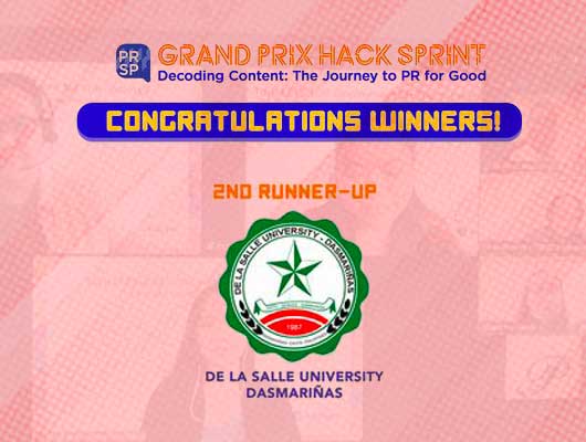 DLSU-D places 3rd in PRSP Hack Sprint Competition