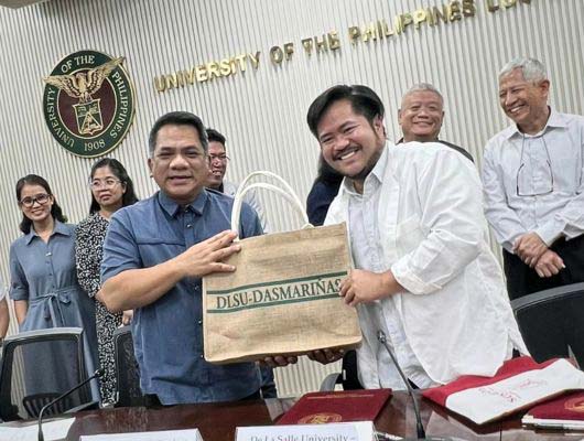 DLSU-D and UPLB sign research collab