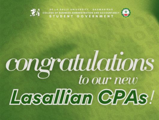 Congratulations, new Lasallian CPAs