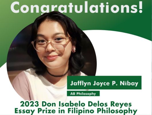 Philo student bags coveted essay prize