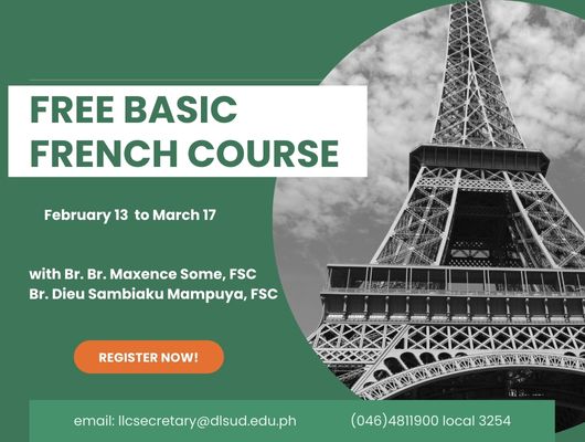 LLC offers free Basic French Course