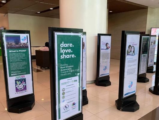 Exhibit on rare diseases