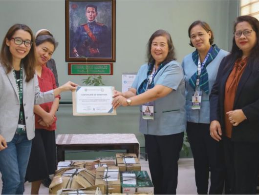 AEA-IRC donates 402 books to Imus Public Library