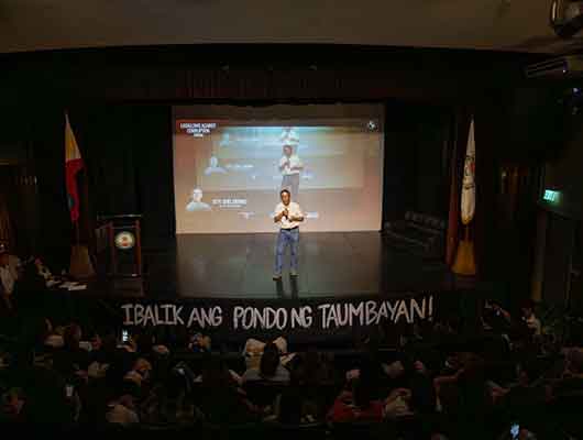 DLSU-D Students Join Anti-Corruption Forum