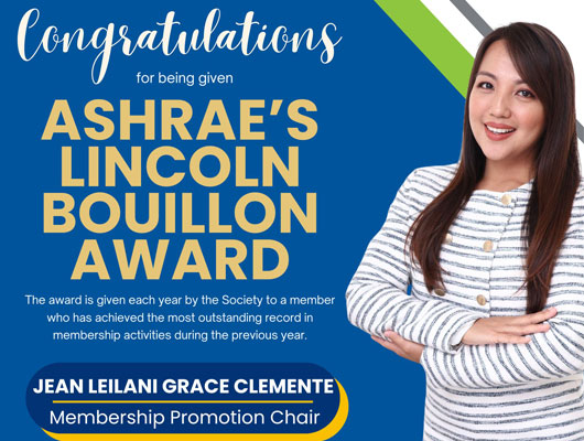 Alumna Receives ASHRAE Lincoln Bouillon Award