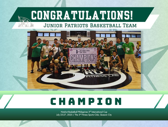 Junior Patriots Win Hotshot International Cup