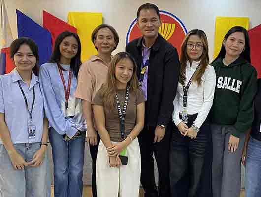 DLSU-D International Students Join CHEDRO IV-A Global Connections Forum
