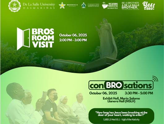 DLSU-D ConBROsations: A Special Vocation Conversation with De La Salle Brothers