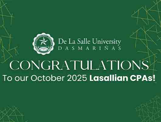 DLSU-D Celebrates 2025 CPA Board Exam Passers