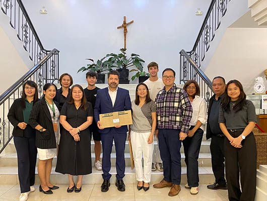 EADIC Spain Founder Visits DLSU-D