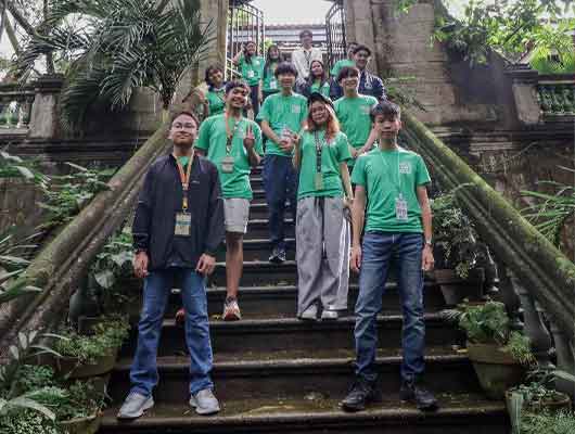 EcoCAMP 2025 Participants Explore DLSU-D Campus