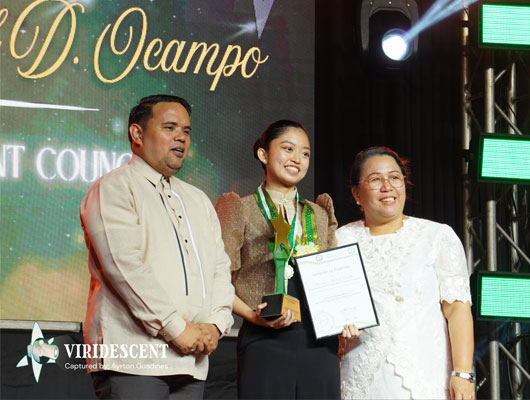 DLSU-D HS Honors Outstanding Student Leaders