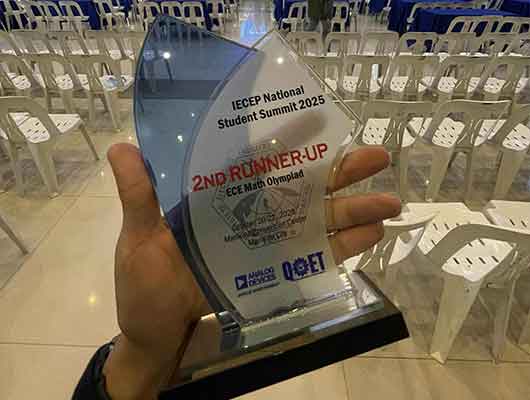 ECE students bag honors at Math Olympiad