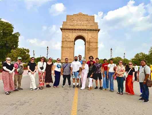 Student Joins Summer Program in India