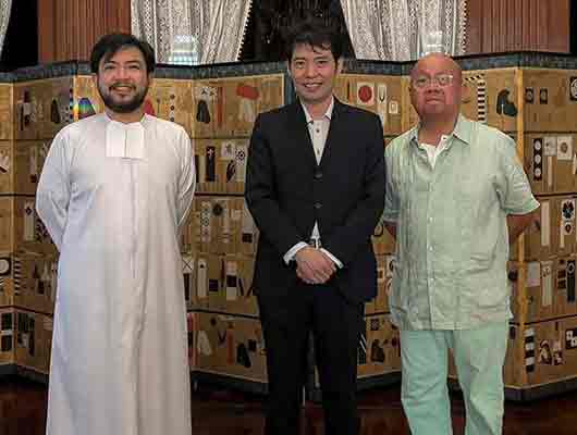 MDLS Unveils Restored Japanese Folding Screen