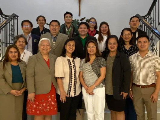 San Pablo Colleges Visits DLSU-D for Benchmarking