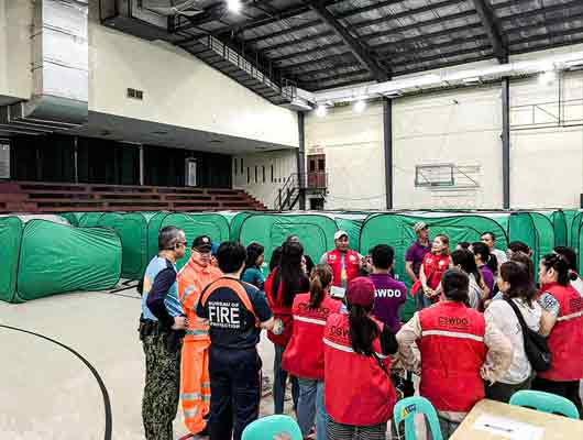 DLSU-D Opens ULS to Typhoon Evacuees