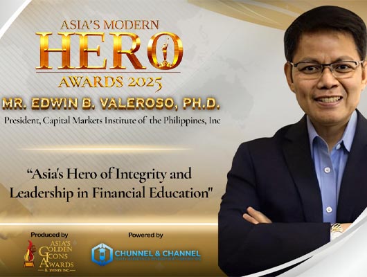 DLSU-D Professor Named Asia’s Modern Hero Awardee