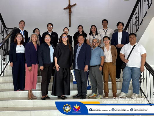 DLSU-D, OADR, and DILG IV-A Plan ADR Training Under KP Law