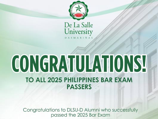 DLSU-D Alumni Excel in the 2025 Bar Examinations