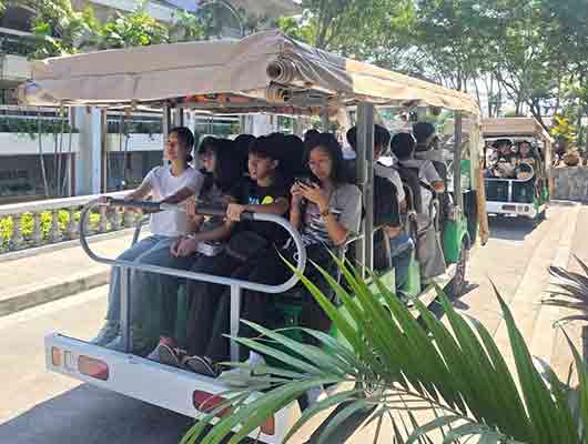 DLSU-D holds its first Byaheng La Salle College Immersion Tour