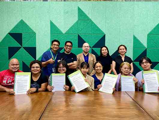 CLAC Students Sign for DLSU-D Exchange Program 