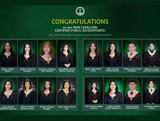 DLSU-D Celebrates New CPAs 