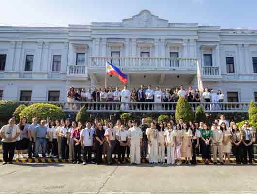 DLSU-D Welcomes Br. Eduardo Rivera, FSC in April Flag Ceremony