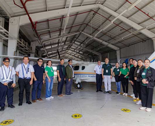 DLSU-D Visits FAA for Partnership Talks