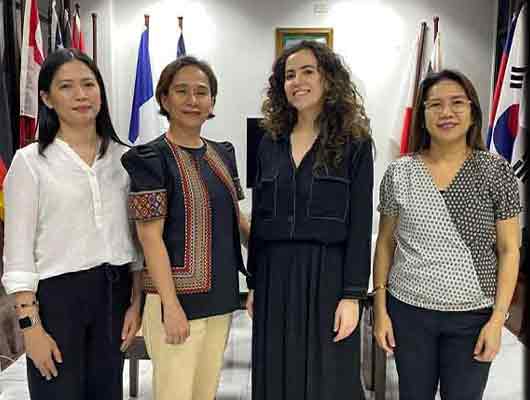 DLSU-D Hosts International Intern from La Salle Centro Universitario Madrid