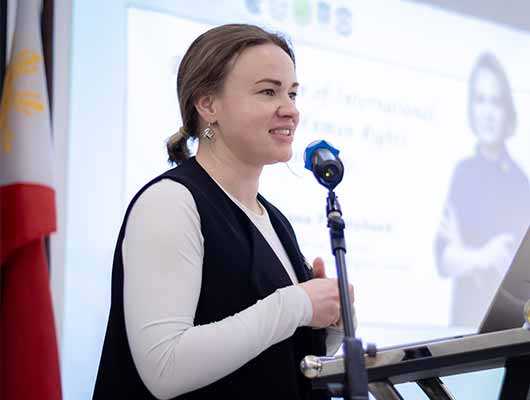 DLSU-D Hosts Global Lecture on Human Rights and Accountability