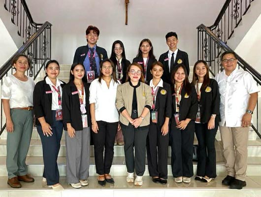 Marinduque State University Students Begin Internship at DLSU-D