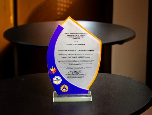 DLSU-D, recognized for NDRM contributions