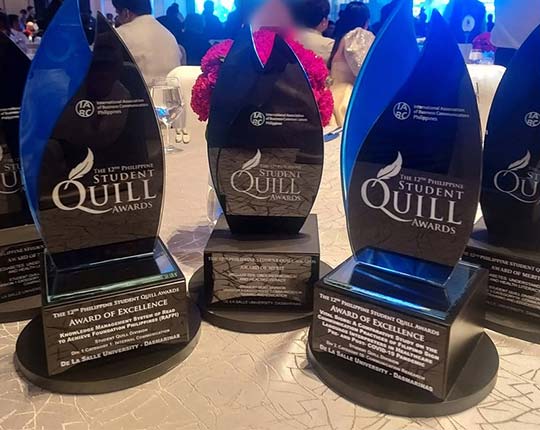 AB Com Students Get Excellence, Merit Recognitions at Student Quill Awards