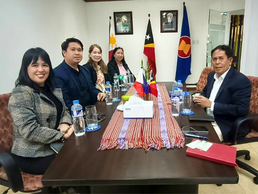 DLSU-D Explores International Recruitment with Timor-Leste Embassy