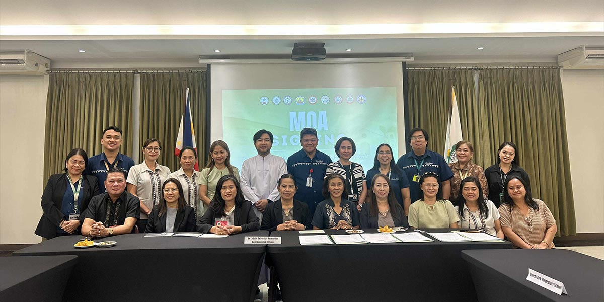 DLSU-D Partners with Bacoor Elementary Schools