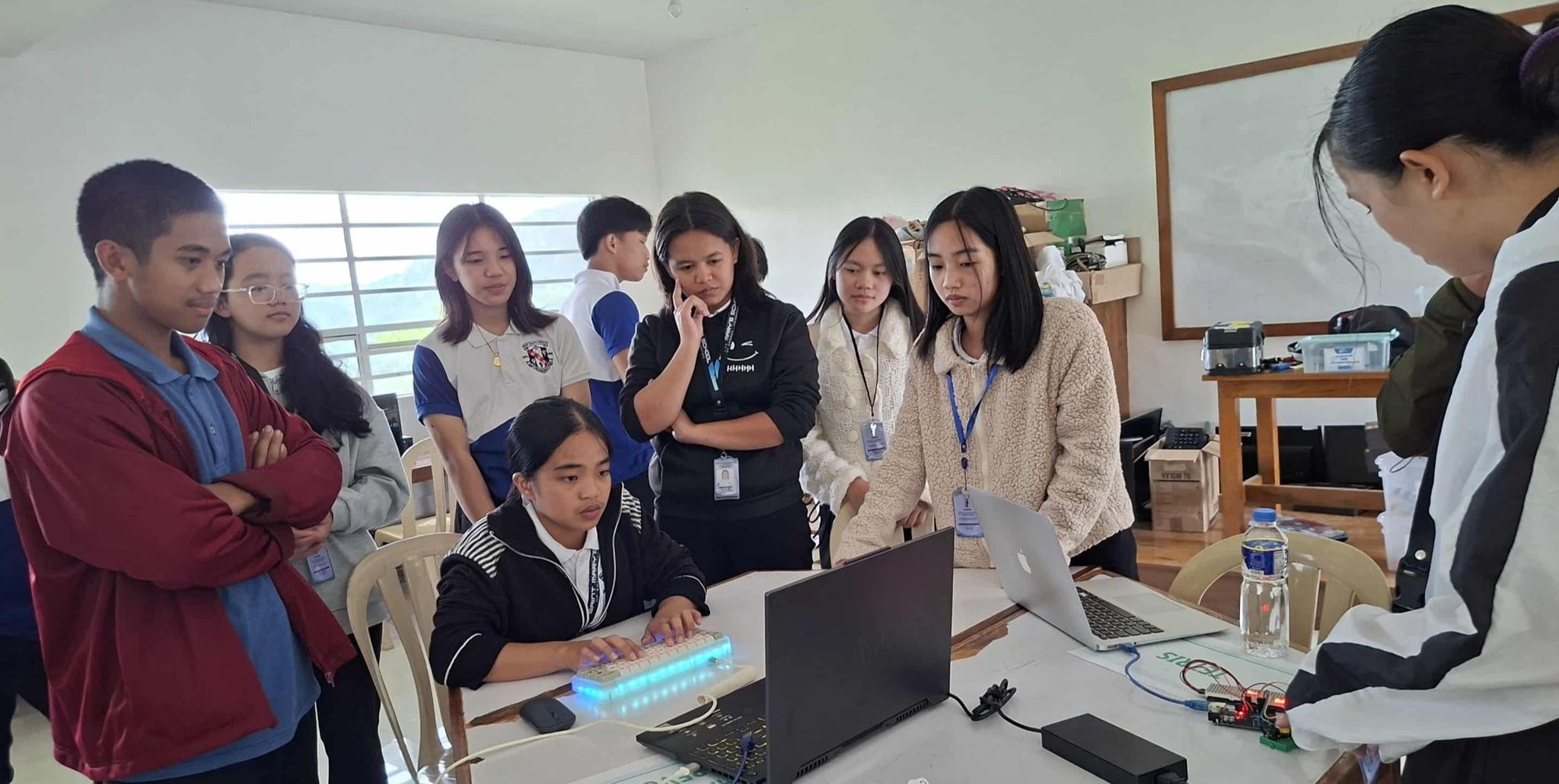 DLSU-D High School Robotics Team Holds Bootcamp in Sagada