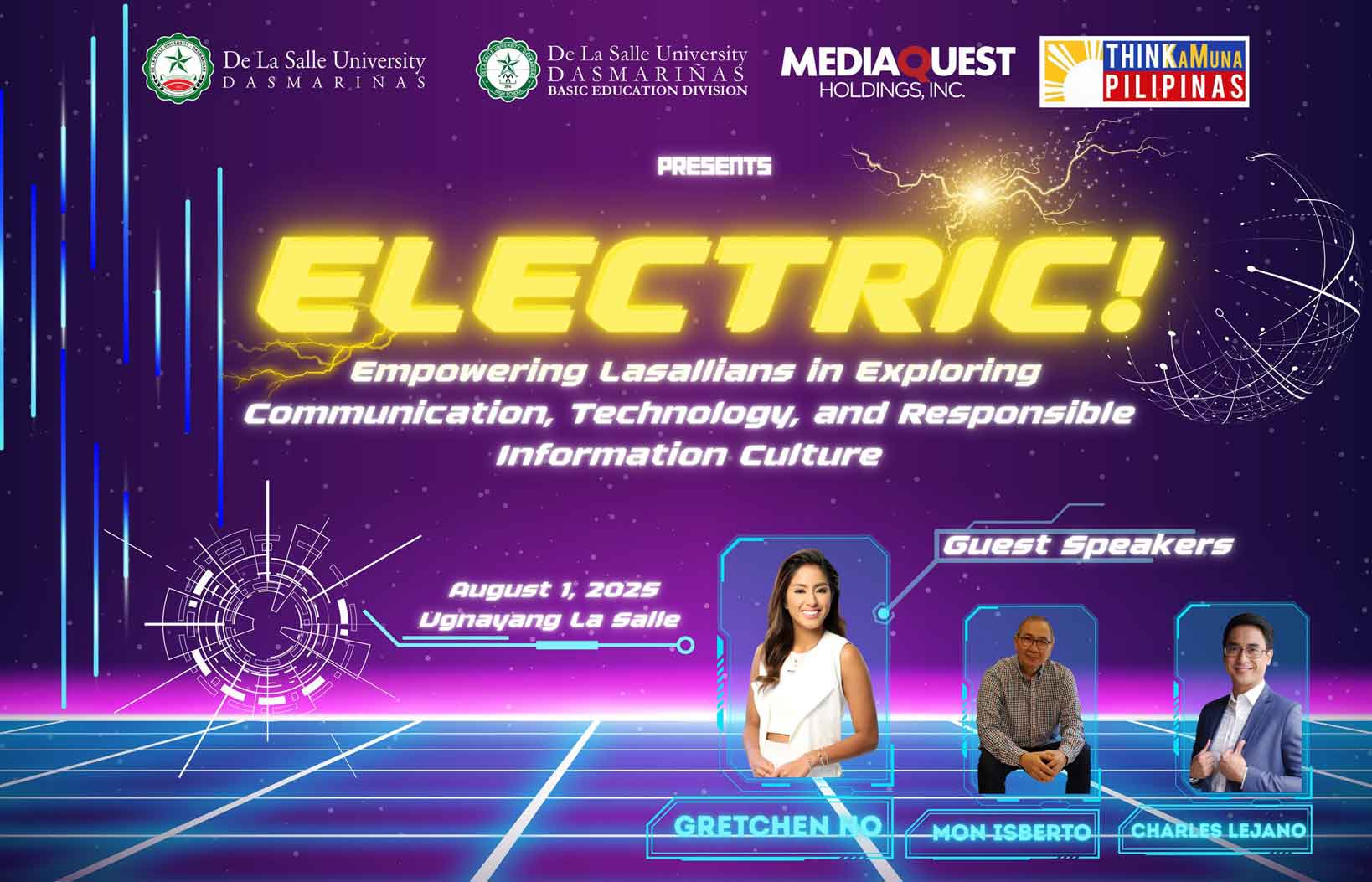 ELECTRIC! – Empowering Lasallians in Exploring Communication, Technology, and Responsible Information Culture